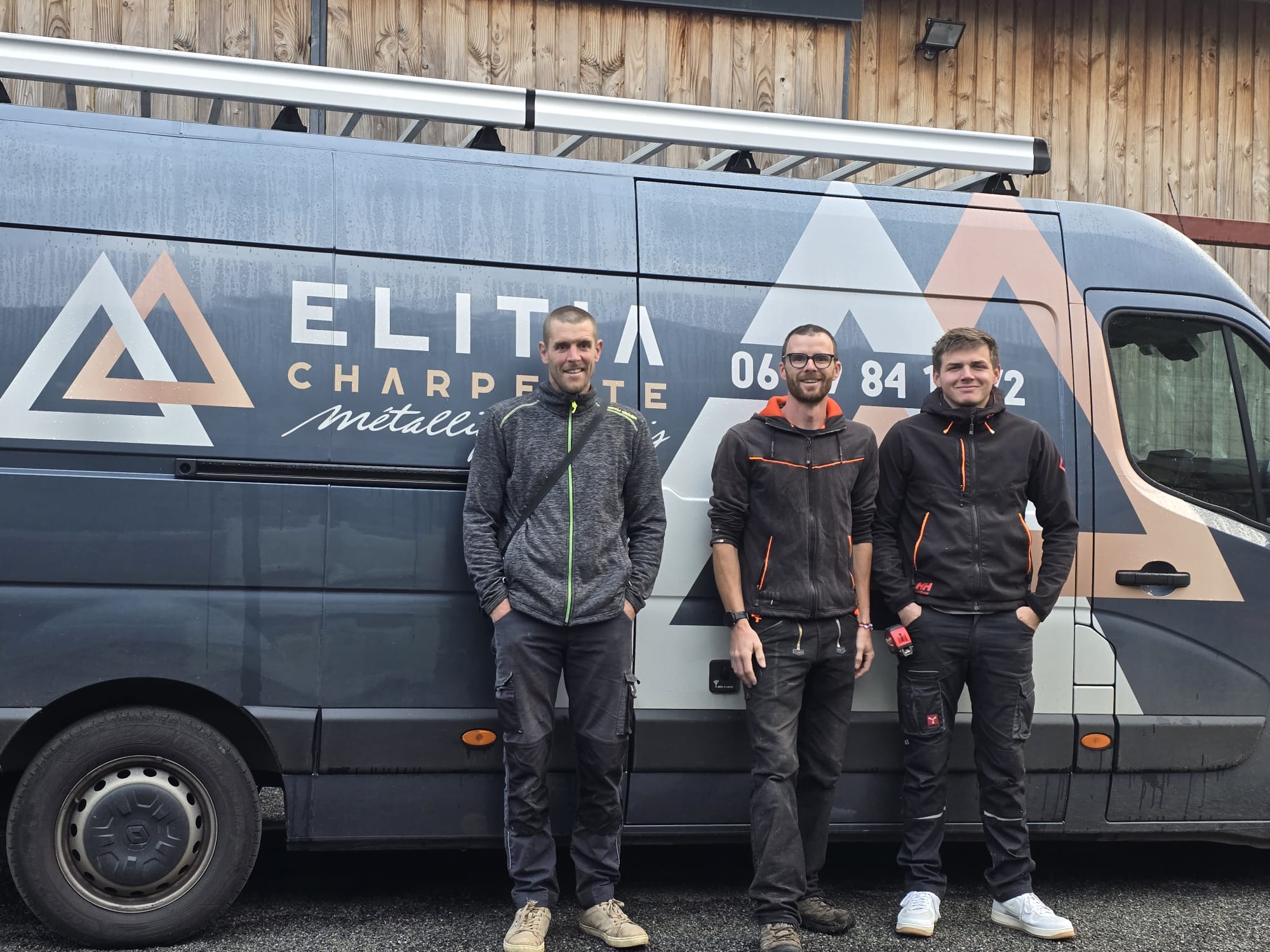 Equipe d'Elitia Charpente